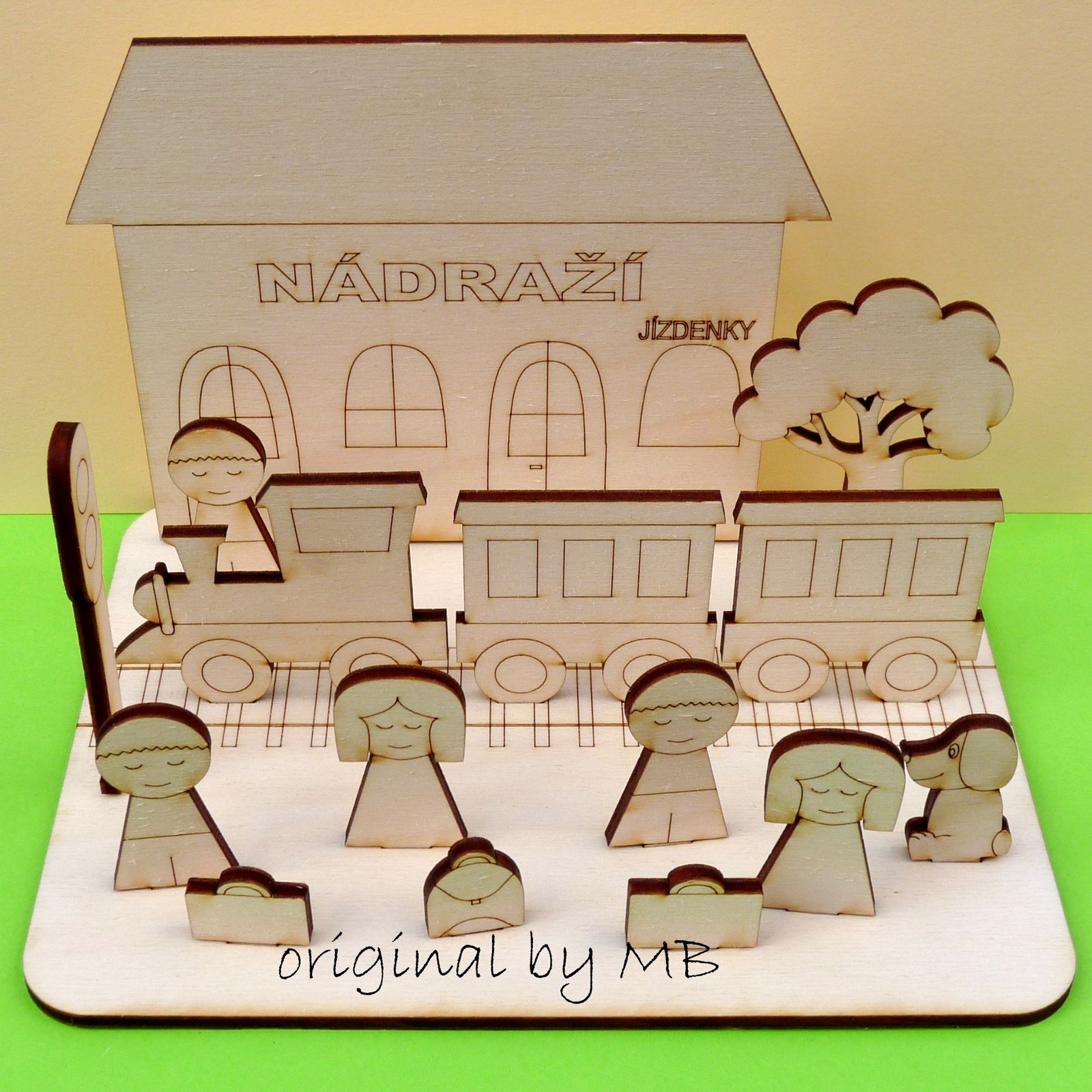 Nádraží - kreativní sada