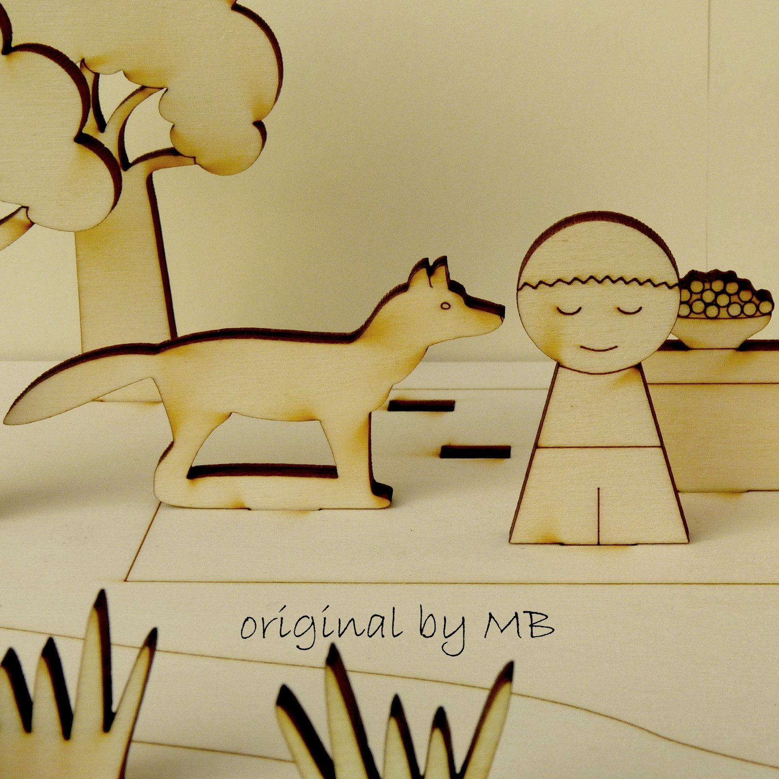 Budulínek - pohádková skládačka