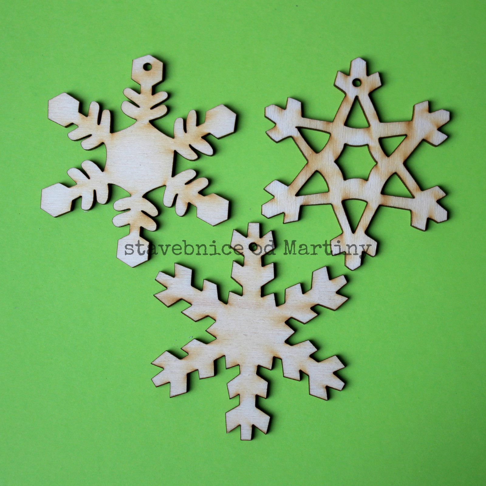 Vločky I (sada 9 ks)