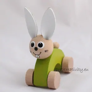 Dřevěné zvířátko - Zajíček