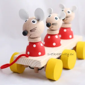 Tahací zvířátka - Myšky