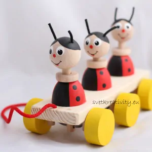 Tahací zvířátka - Berušky