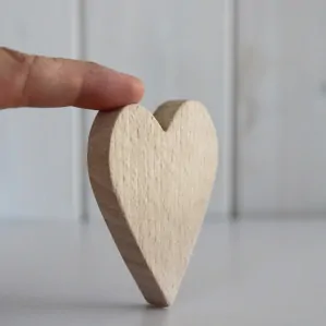 Srdíčko bukové podlouhlé, přírodní