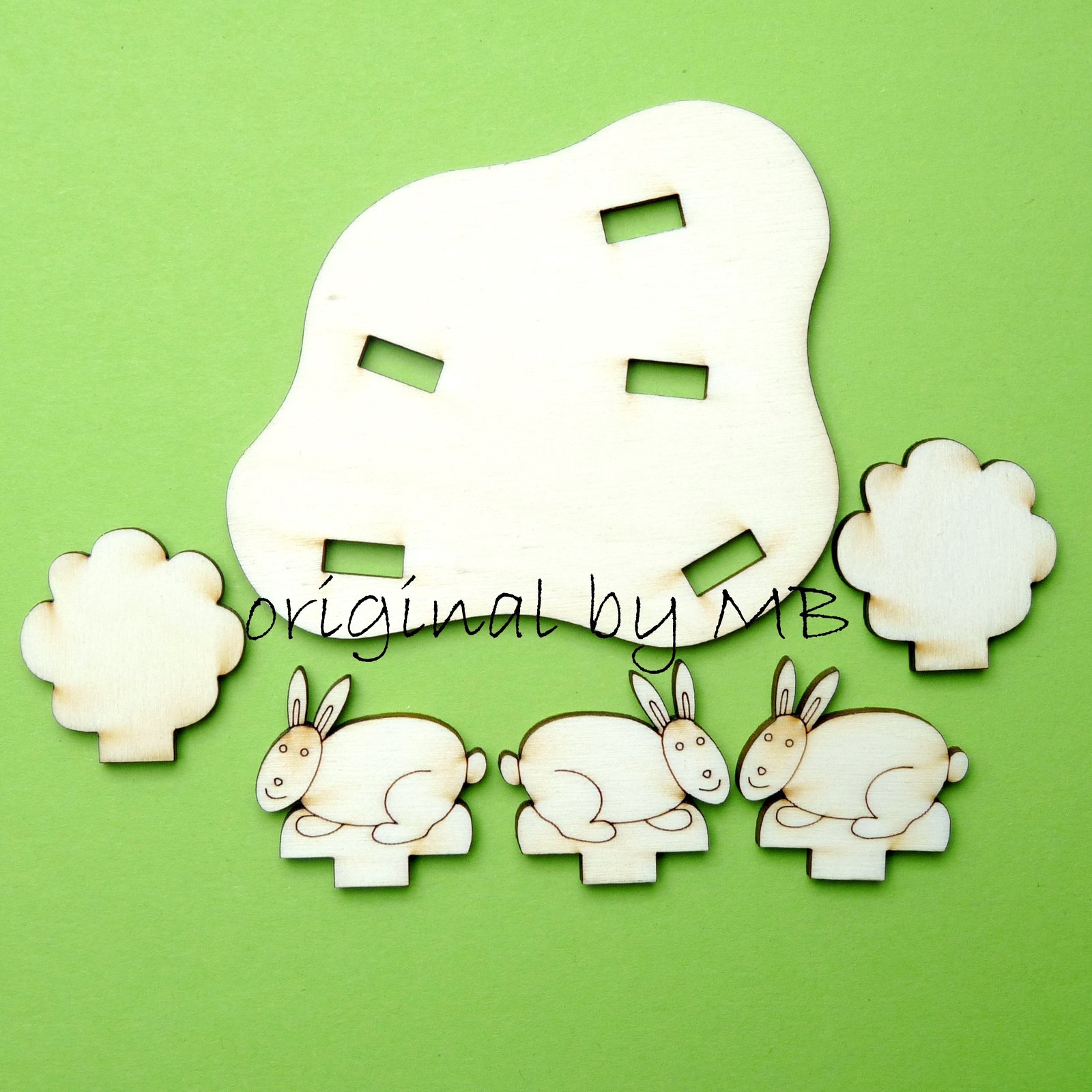 Zahrádka s králíky