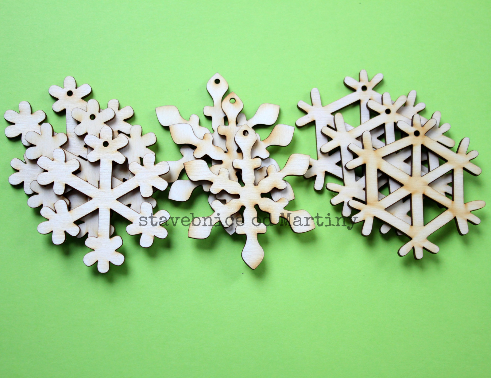 Vločky II (sada 9 ks)