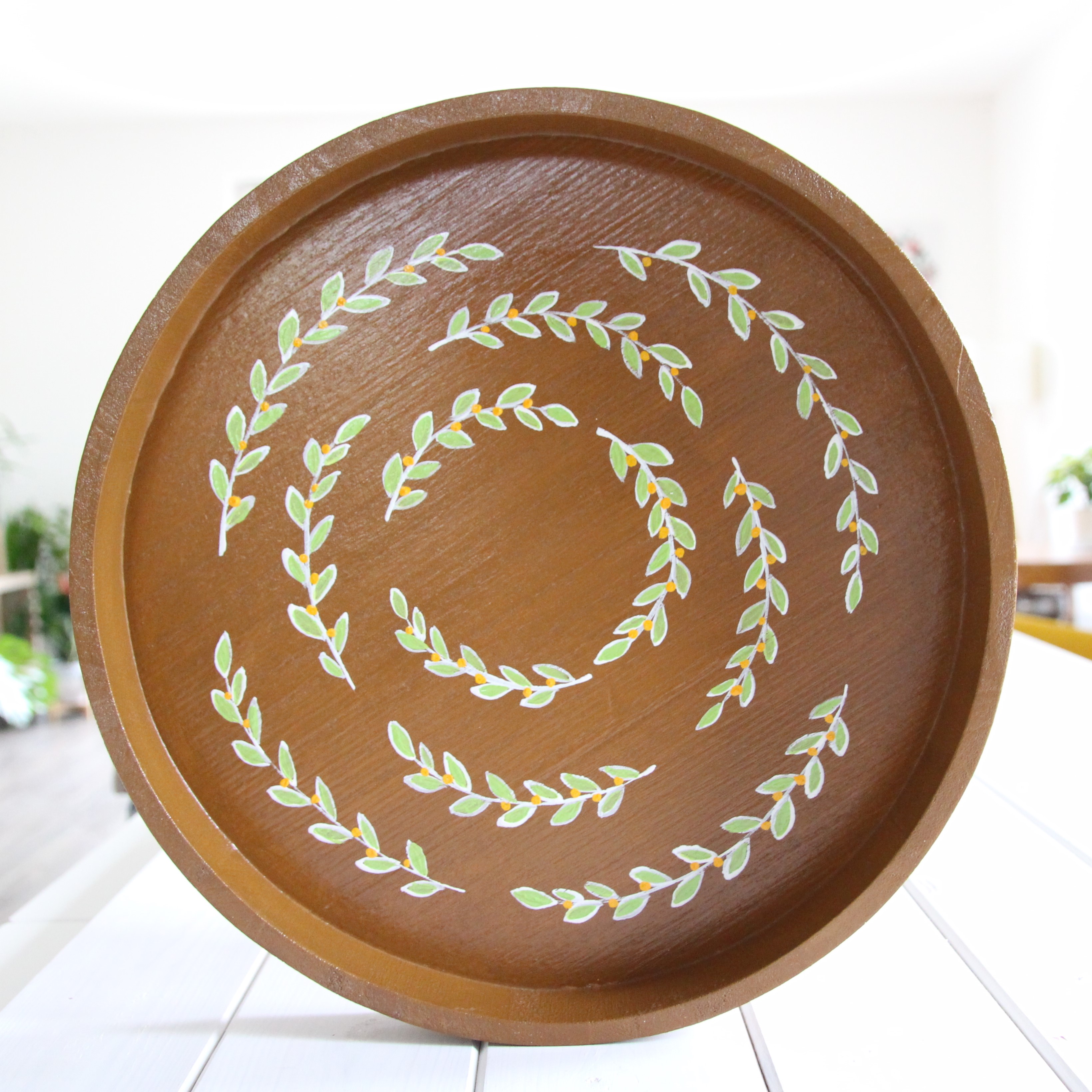 Podnos s větvičkami