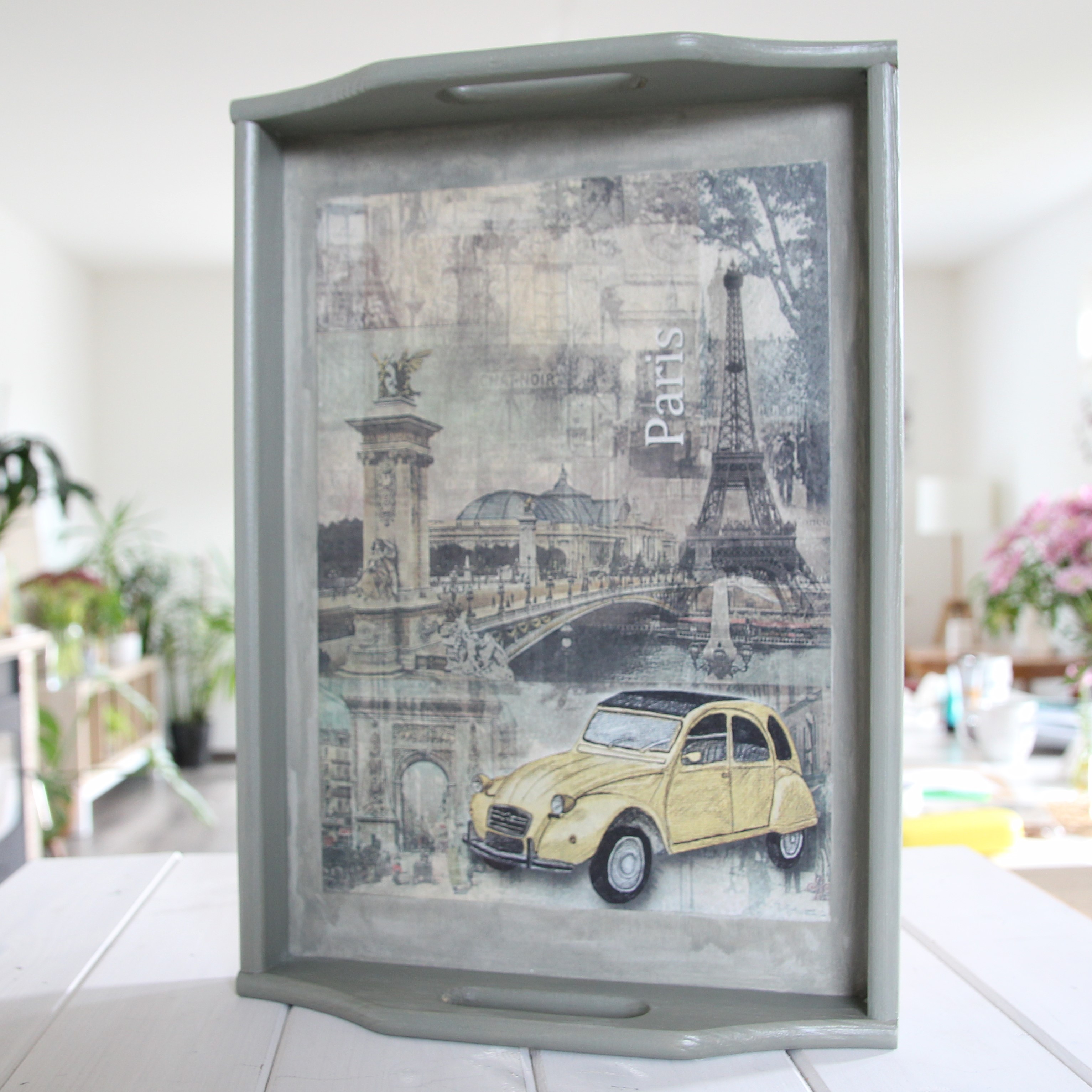Podnos Nostalgická Paříž
