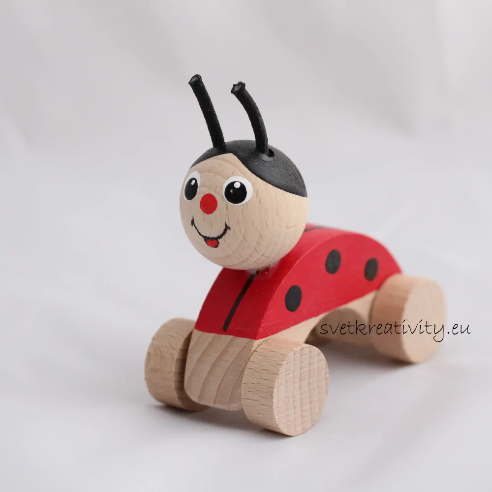 Dřevěné zvířátko - Beruška