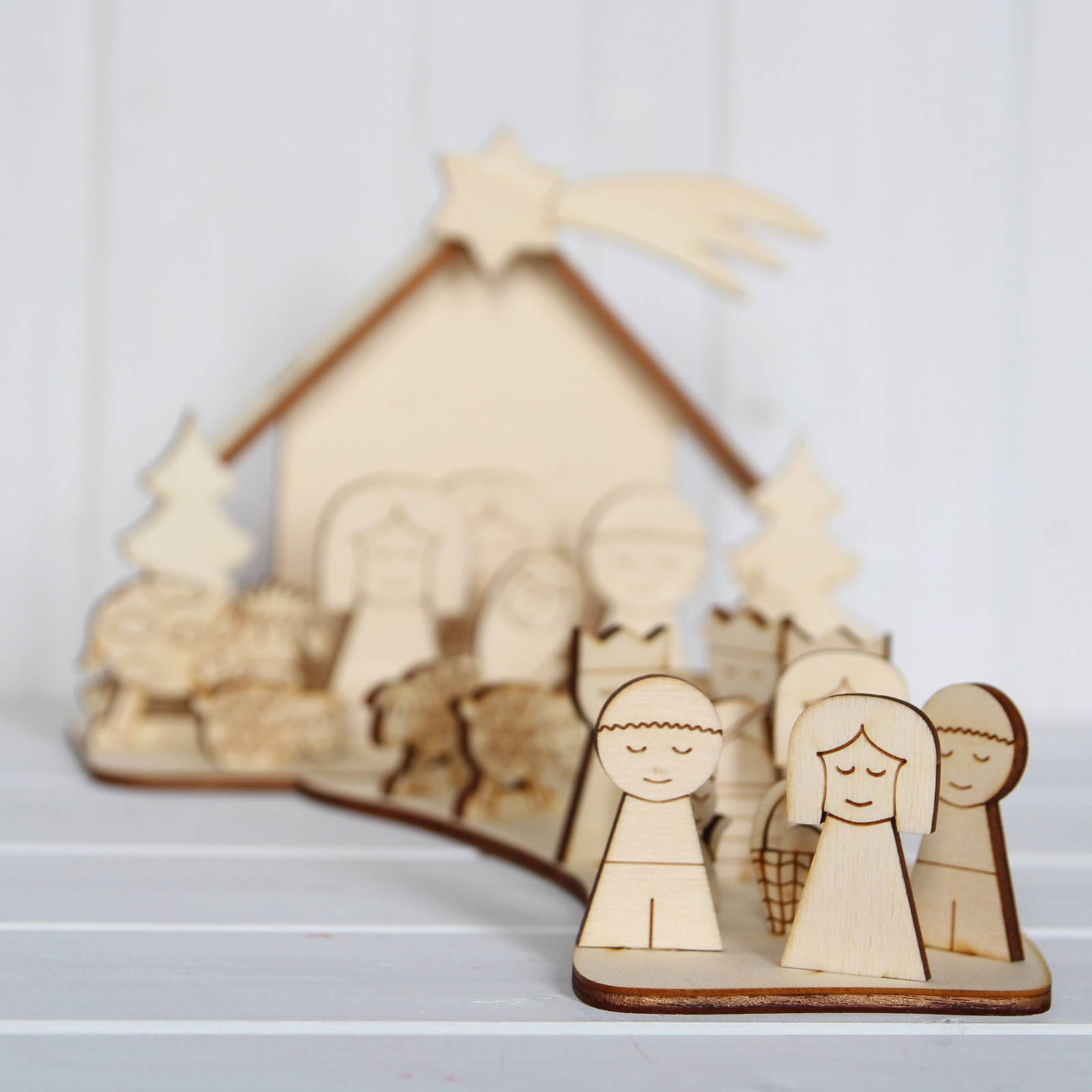 Cesta k betlému jako adventní kalendář