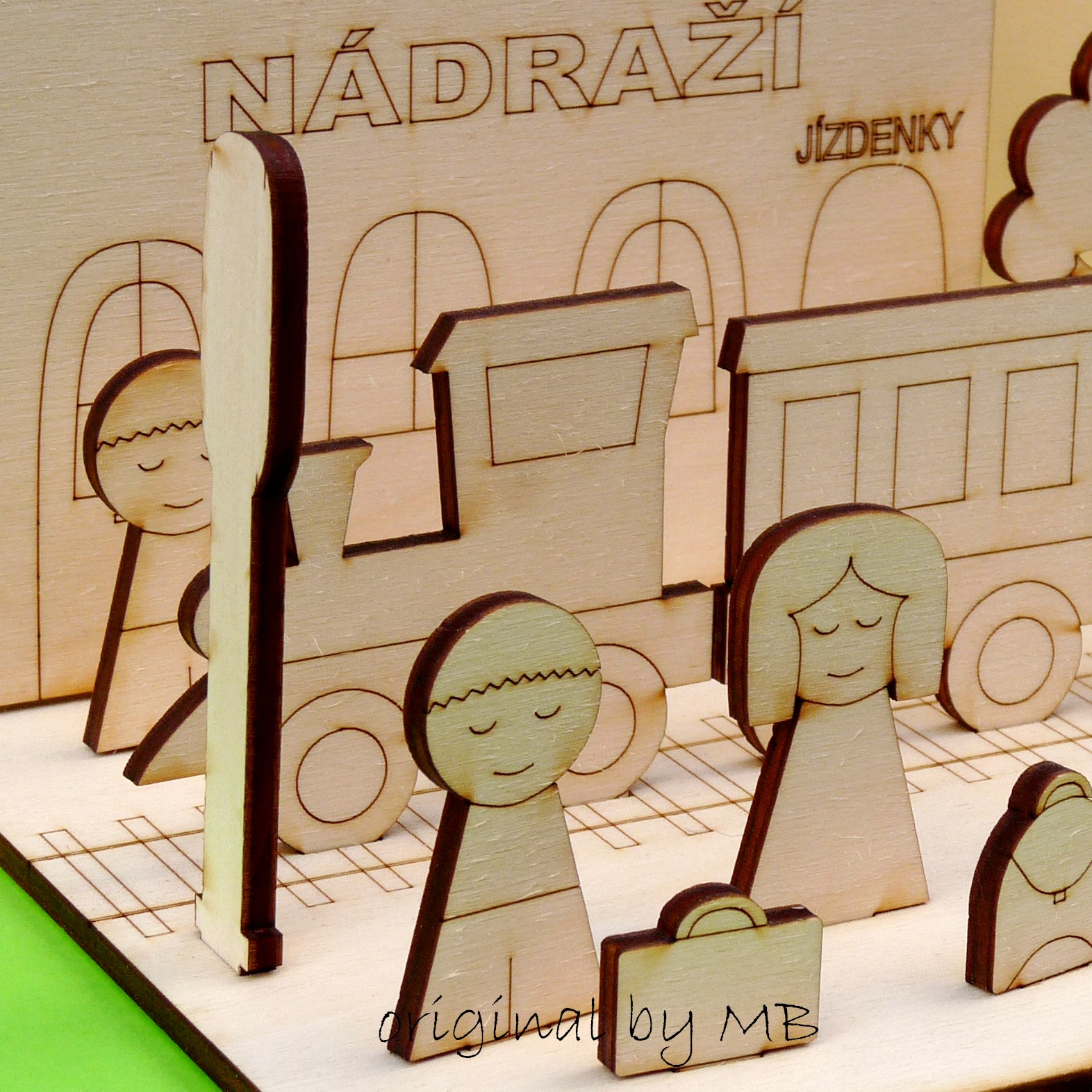 Nádraží - kreativní sada