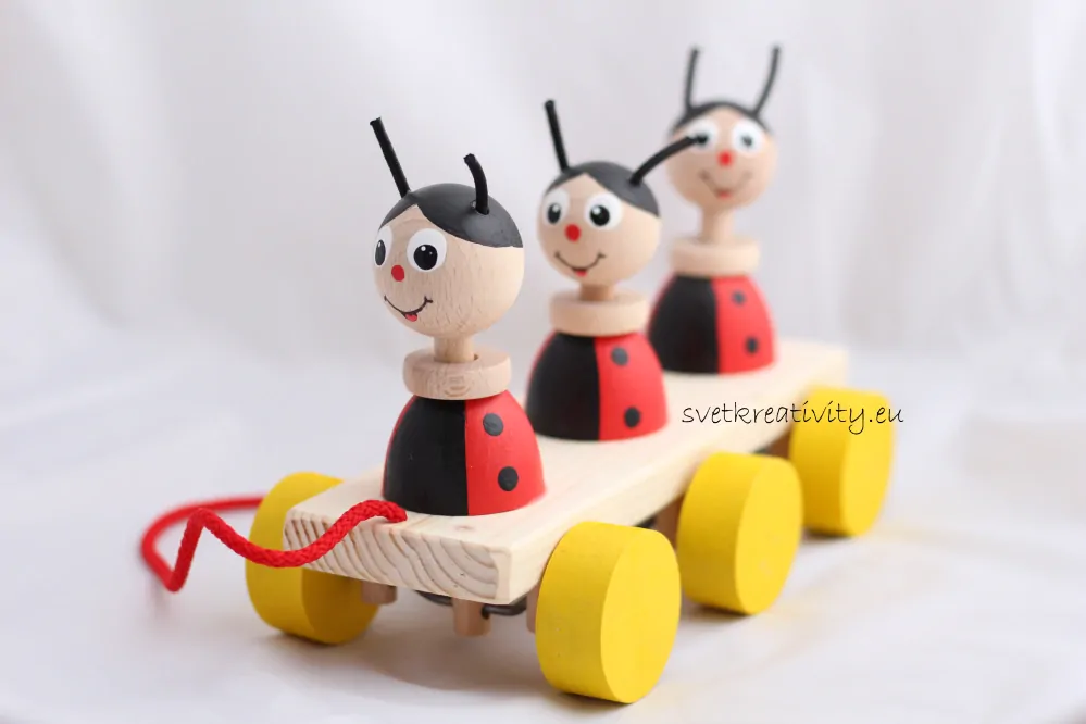 Tahací zvířátka - Berušky