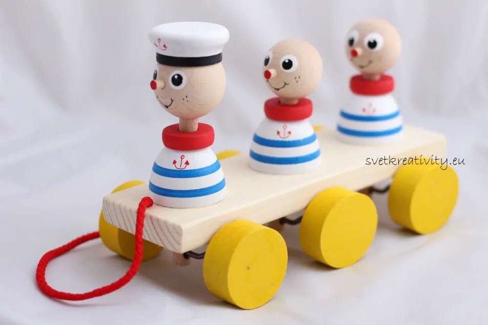 Tahací hračka - námořníci