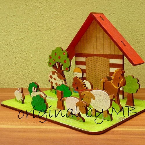 Statek se zvířátky - kreativní sada