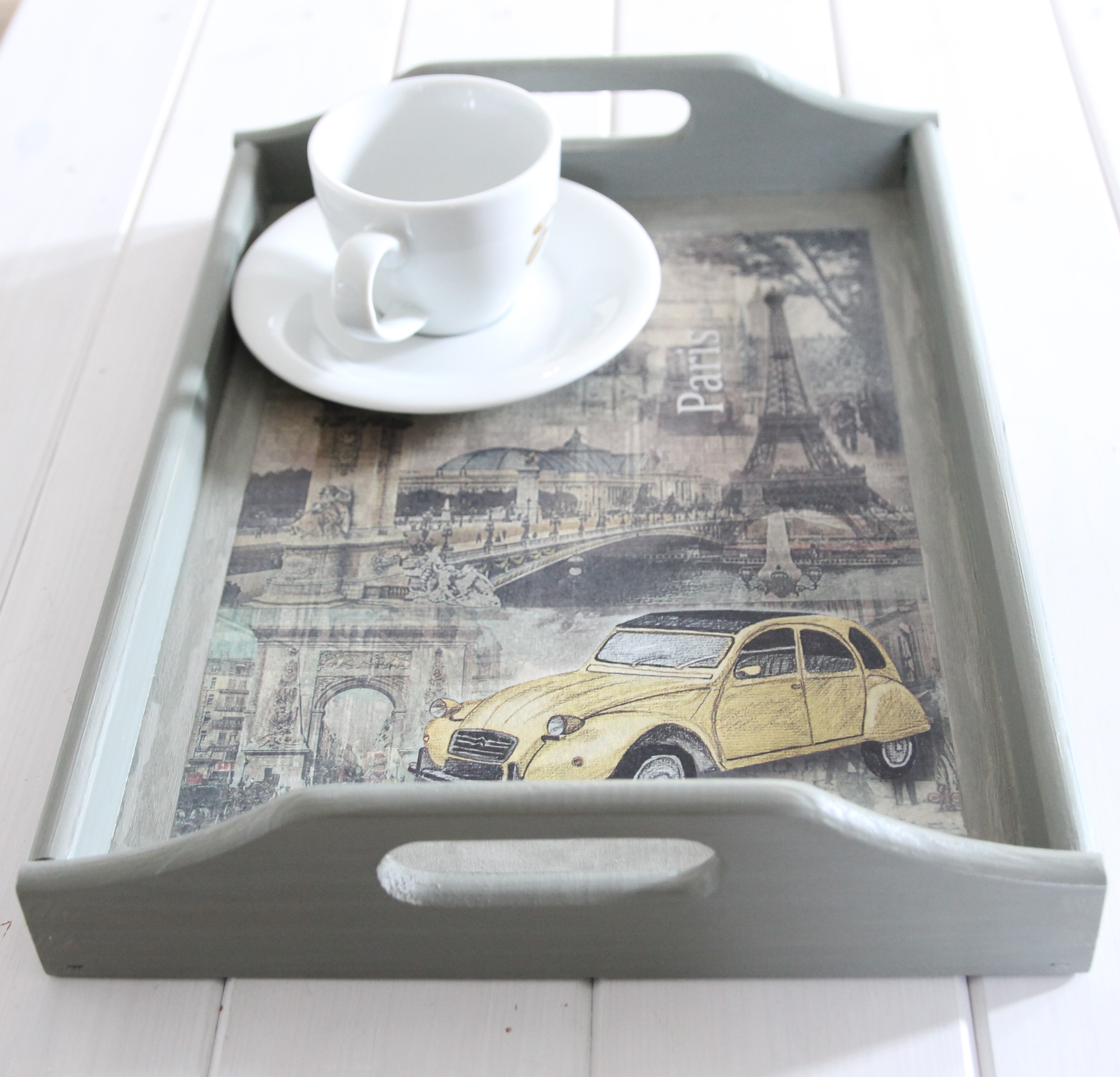Podnos Nostalgická Paříž