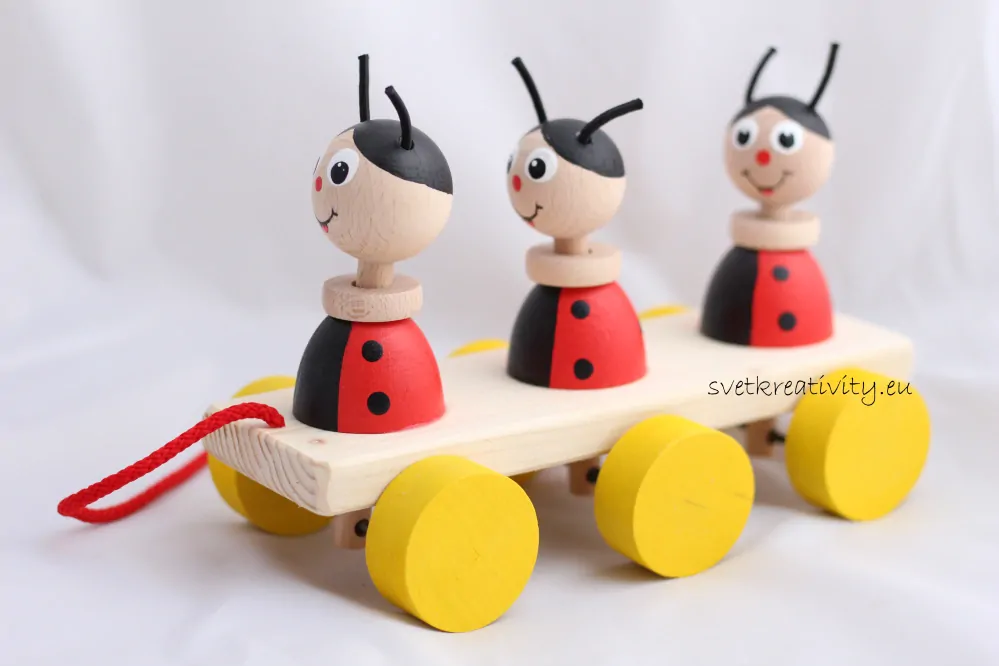 Tahací zvířátka - Berušky