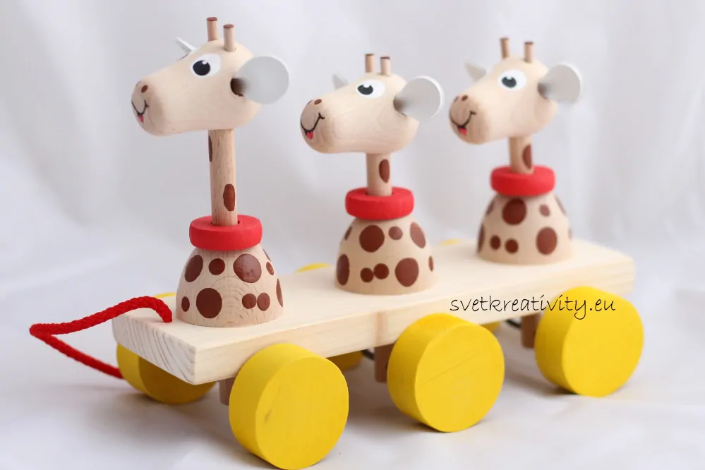 Tahací zvířátka - Žirafky