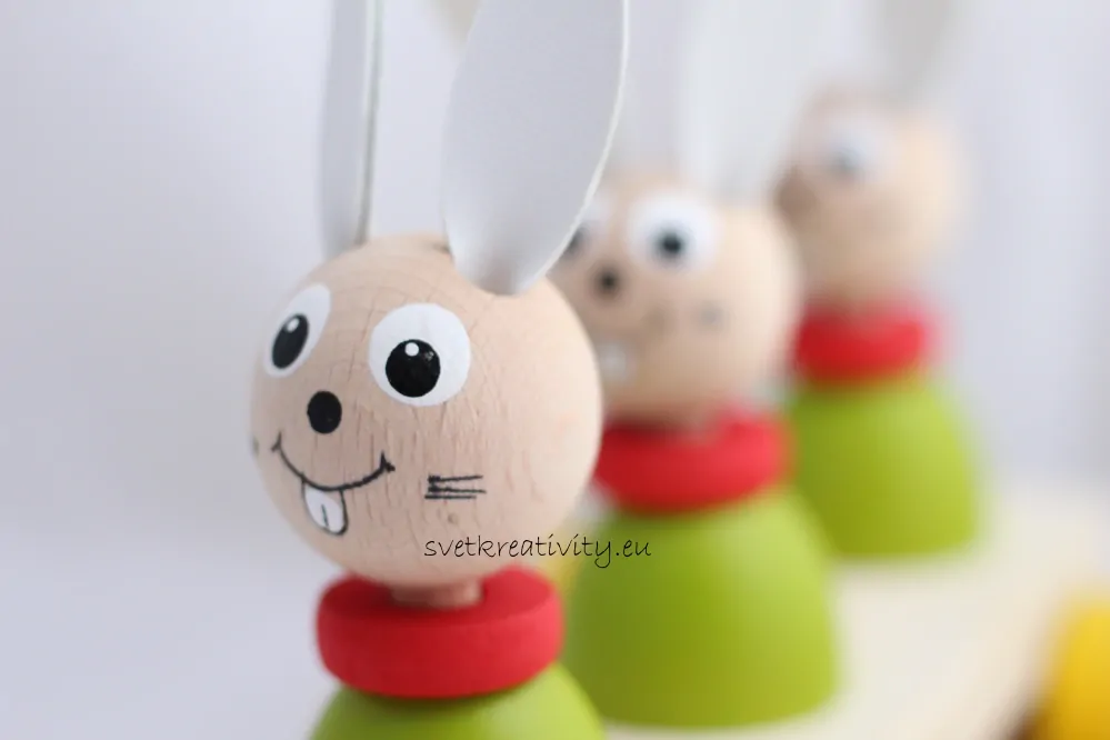 Tahací zvířátka - Zajíčci