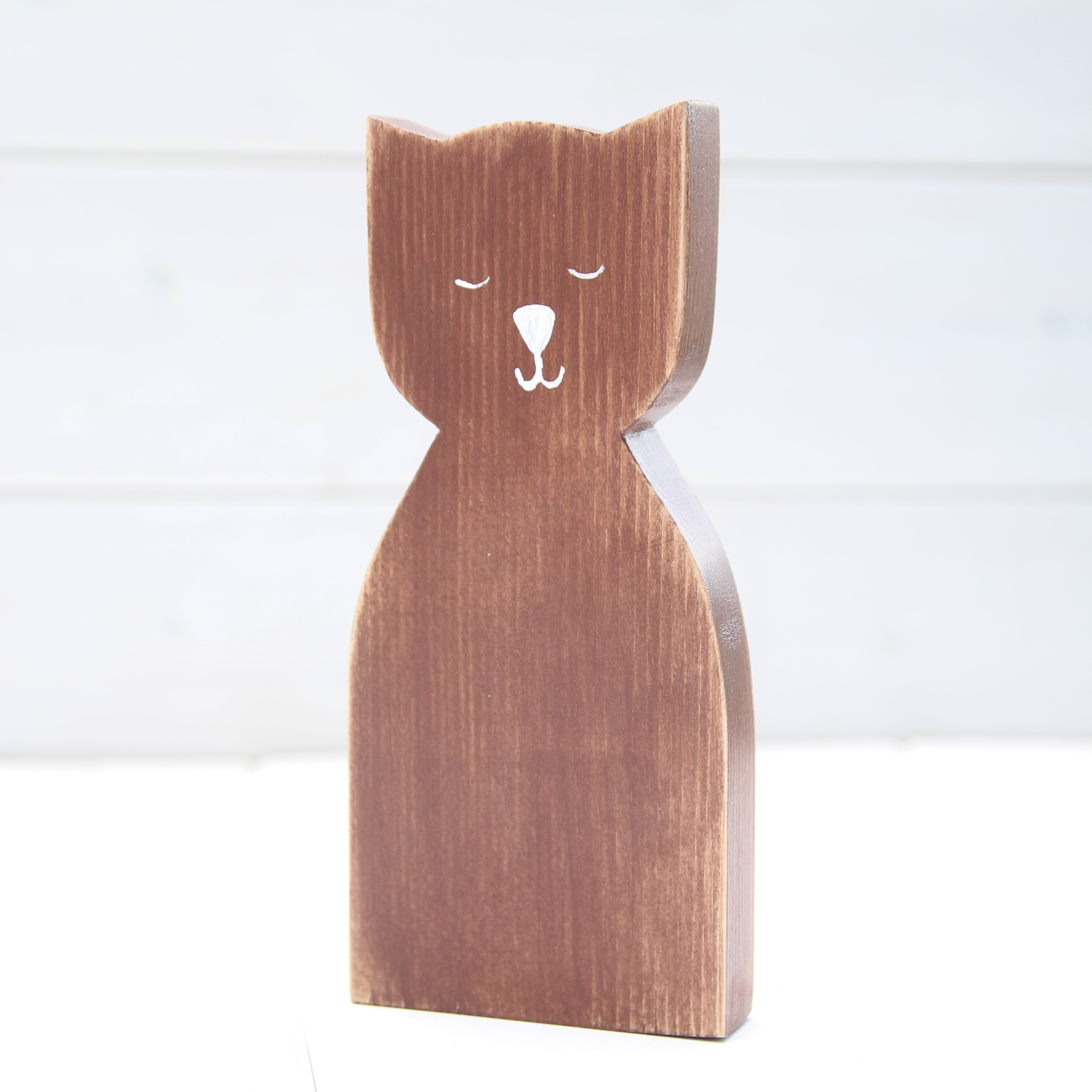 Kočky dřevěné