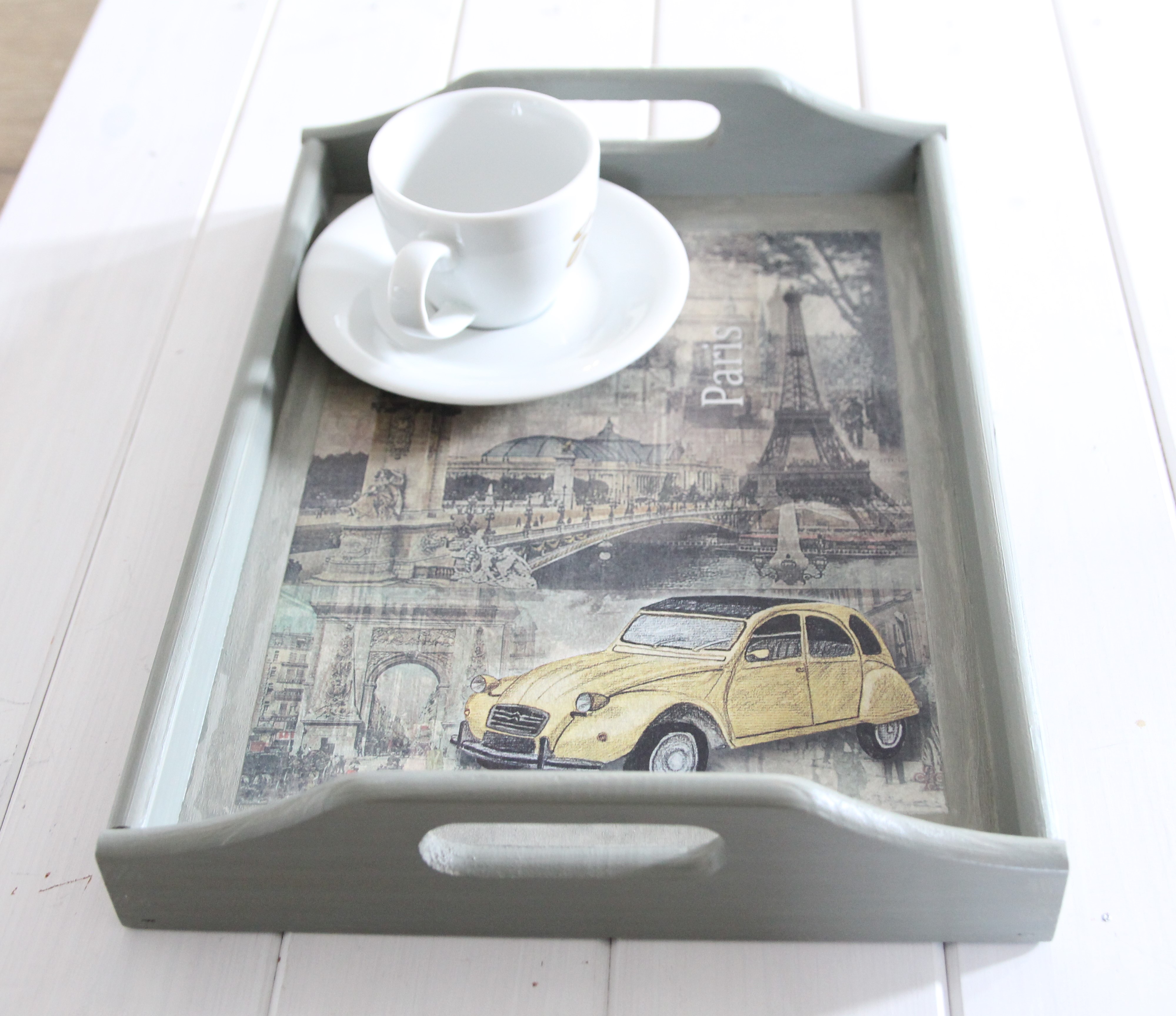 Podnos Nostalgická Paříž