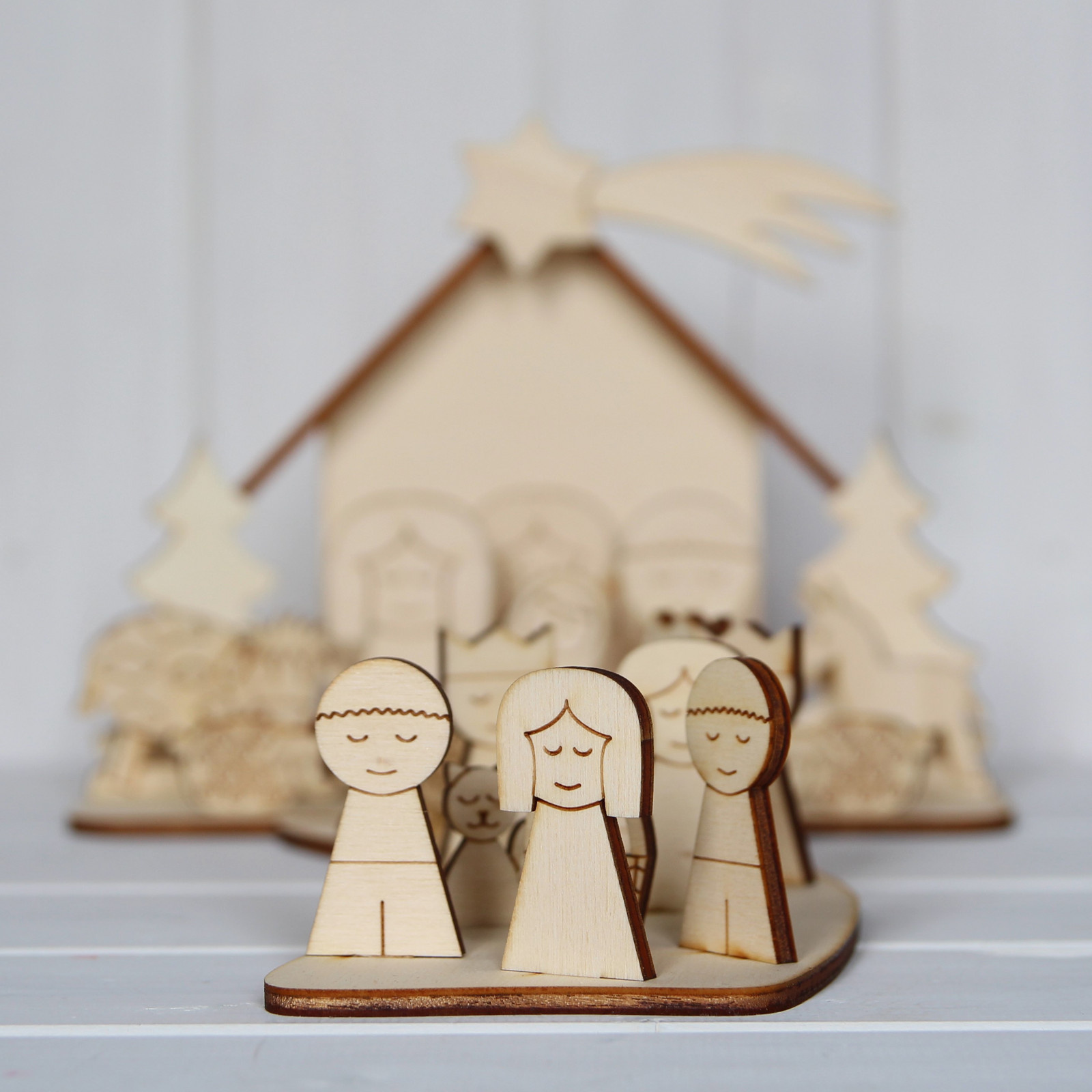 Cesta k betlému jako adventní kalendář