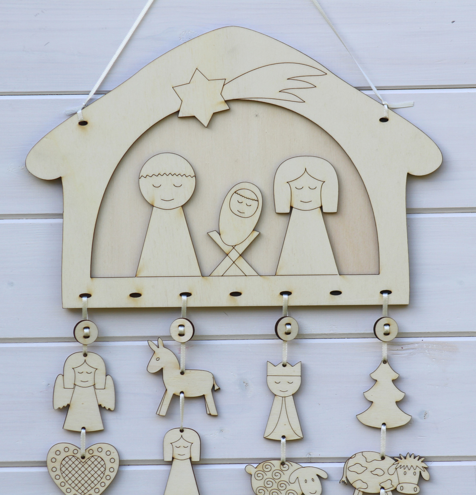 Cesta k betlému jako adventní kalendář